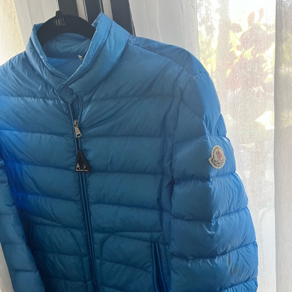 COPY - Moncler jacket light blue electric